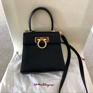 Ferragamo 2Way Tote Vintage Gancini